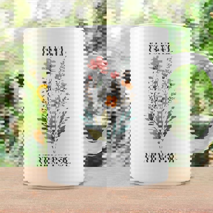 It Is Well With Myoul Christian 花柄 引用 クリスチャン 長袖tシャツ コーヒーマグ ギフトのアイデア