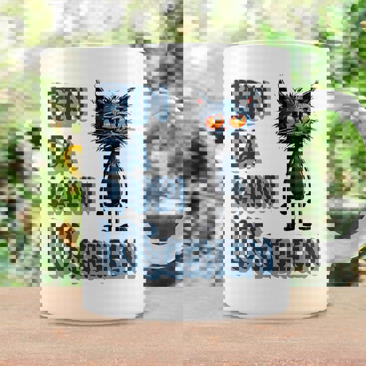 Katze Bin Da 'T Losgehen ファニーステートメントキャット コーヒーマグ ギフトのアイデア