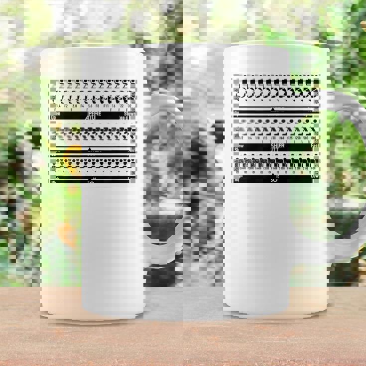 Kenko 写真用語シリーズ 「絞り・シャッタースピード・Iso感度」［ 前面デザイン］ コーヒーマグ ギフトのアイデア