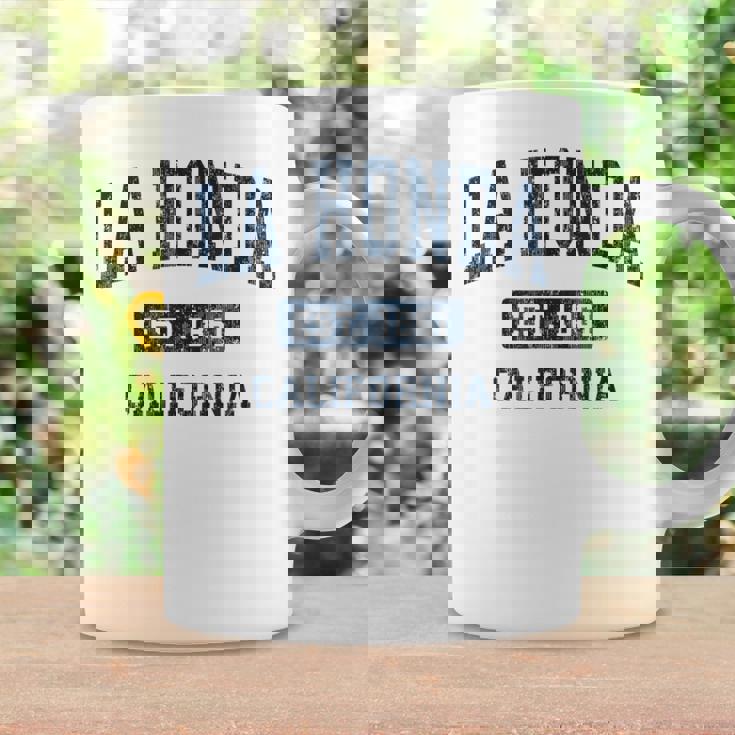 La Honda カリフォルニア Ca ビンテージ アスレチック スポーツデザイン コーヒーマグ ギフトのアイデア