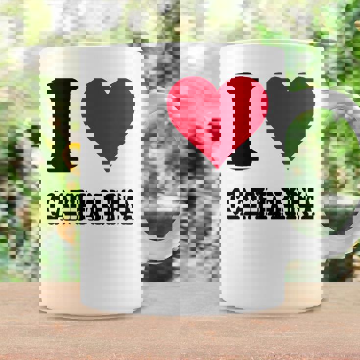 I Love Catharina コーヒーマグ ギフトのアイデア