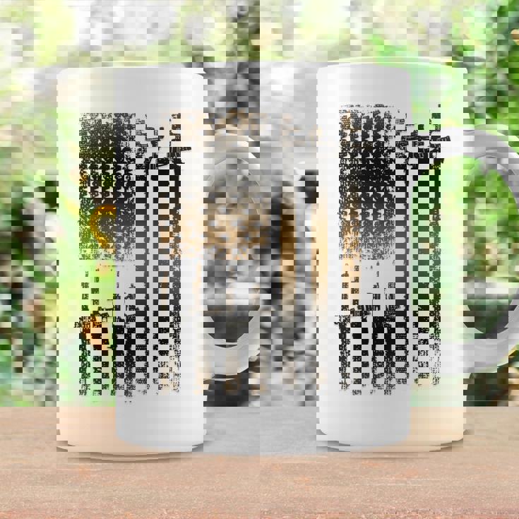 I Love Guns ブラックライフルコーヒー メンズ レディース バックデザイン コーヒーマグ ギフトのアイデア