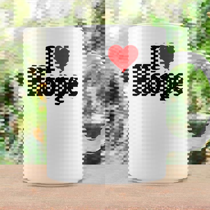 I Love Heart Hope Namee On A コーヒーマグ ギフトのアイデア