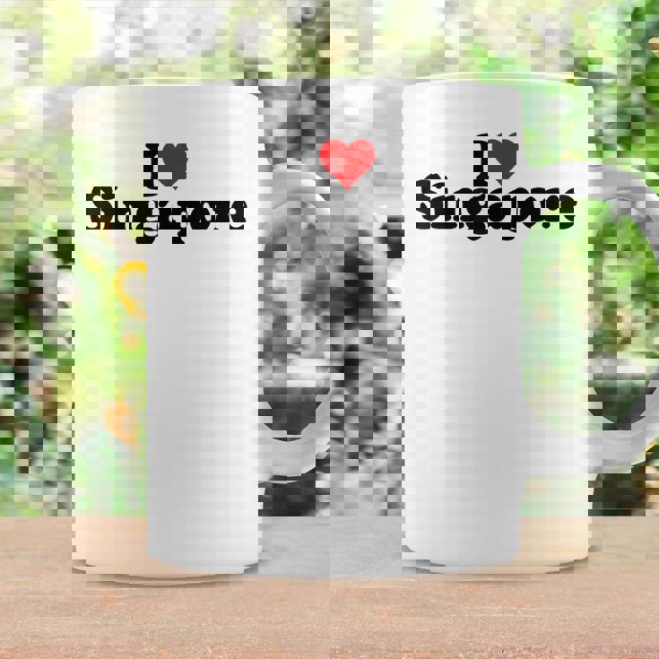 I Love Heart シンガポール コーヒーマグ ギフトのアイデア