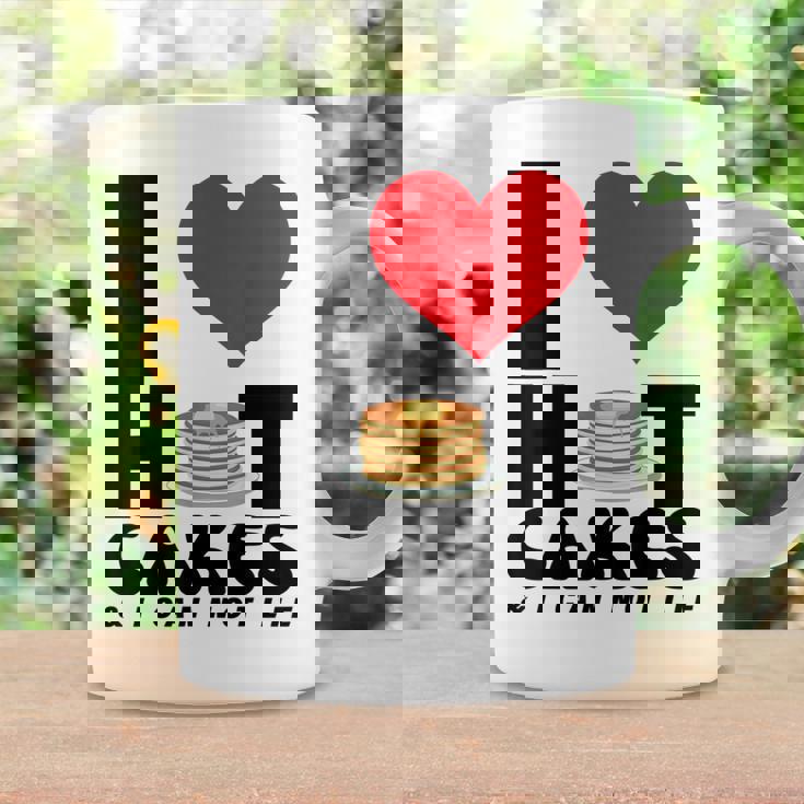 I Love Heart ホットケーキ パンケーキ Flapjacks Can Not Lie Foodie コーヒーマグ ギフトのアイデア