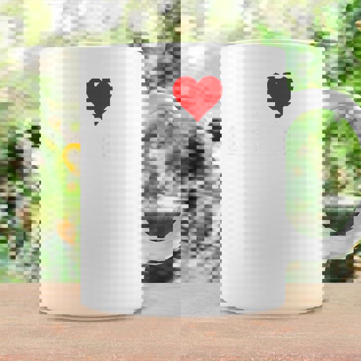 I Love Latinas シャツバックプリント コーヒーマグ ギフトのアイデア