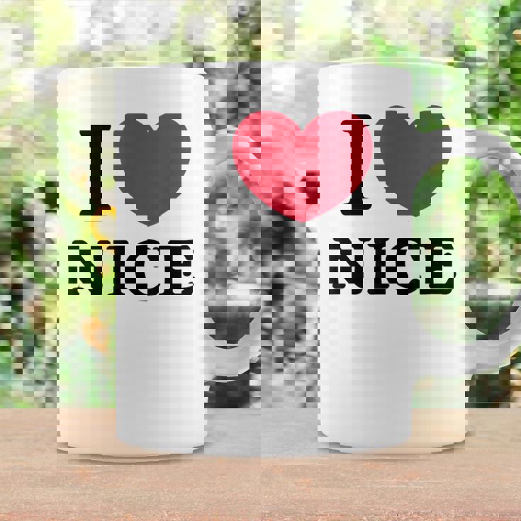 I Love Nice アイ・ラブ・ニース コーヒーマグ ギフトのアイデア