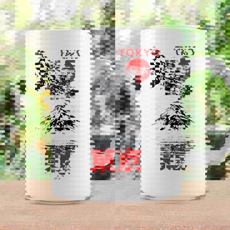 I Love Tokyo、Tokyo Japan 富士山、東京ファッショングラフィック コーヒーマグ ギフトのアイデア