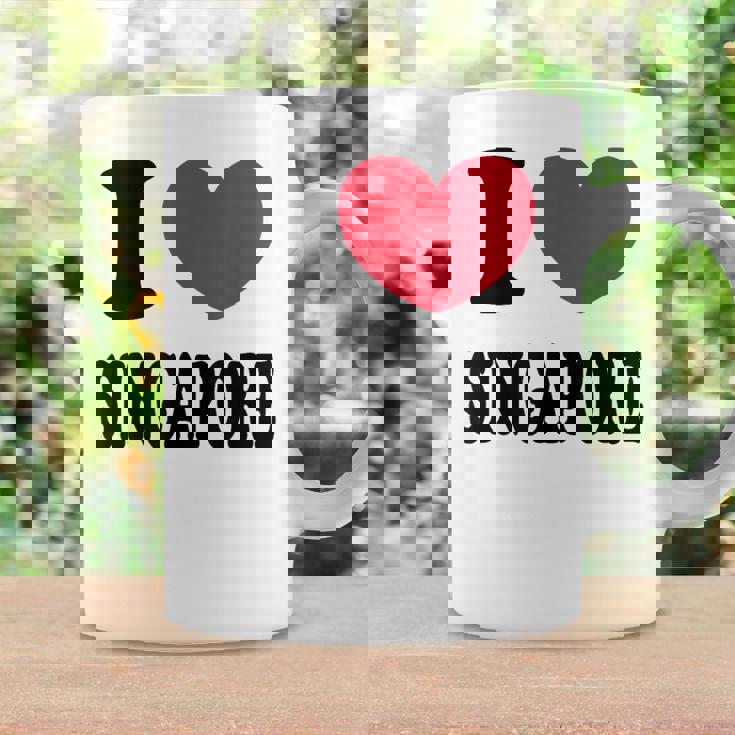 I Loveingapore シンガポールが大好き コーヒーマグ ギフトのアイデア