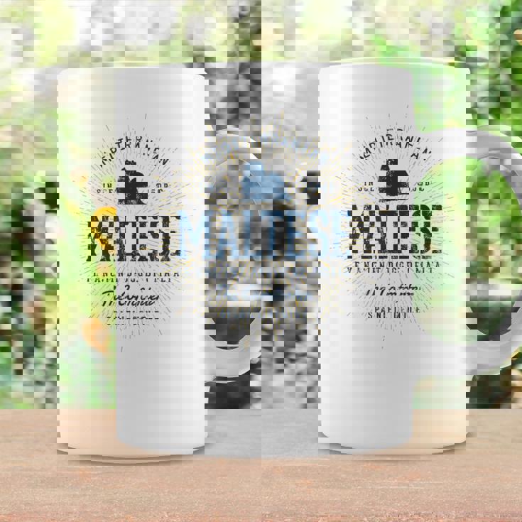 Maltese ギフトヴィンテージマルチーズ コーヒーマグ ギフトのアイデア