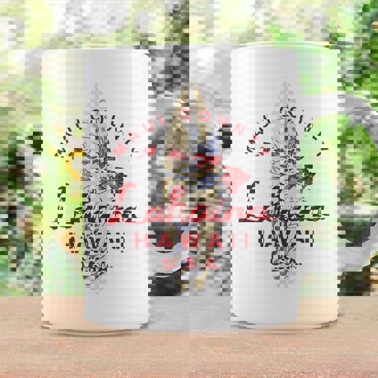 Maui ラハイナ ヴィンテージ ハワイアン諸島 ハワイ コーヒーマグ ギフトのアイデア