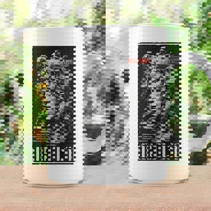 Medusa Backprint 女神の蛇 ギリシャ神話 バックプリント メデューサ コーヒーマグ ギフトのアイデア