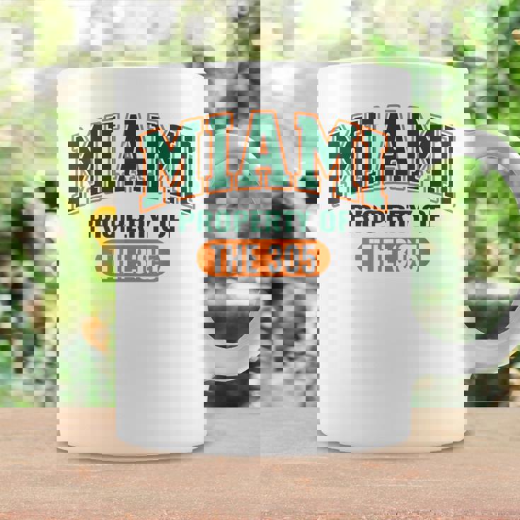 Miami Property 305 ストリートウェア マイアミシティカルチャースタイル コーヒーマグ ギフトのアイデア