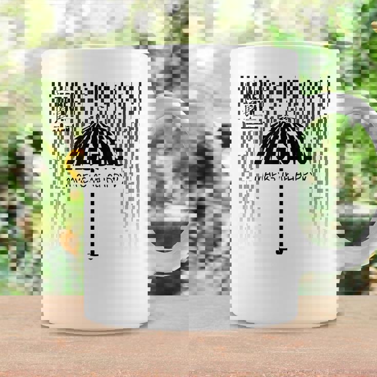 Music Makes Me Happy、音楽にインスパイアされたアパレル、ニューヨーク、ジャズ コーヒーマグ ギフトのアイデア