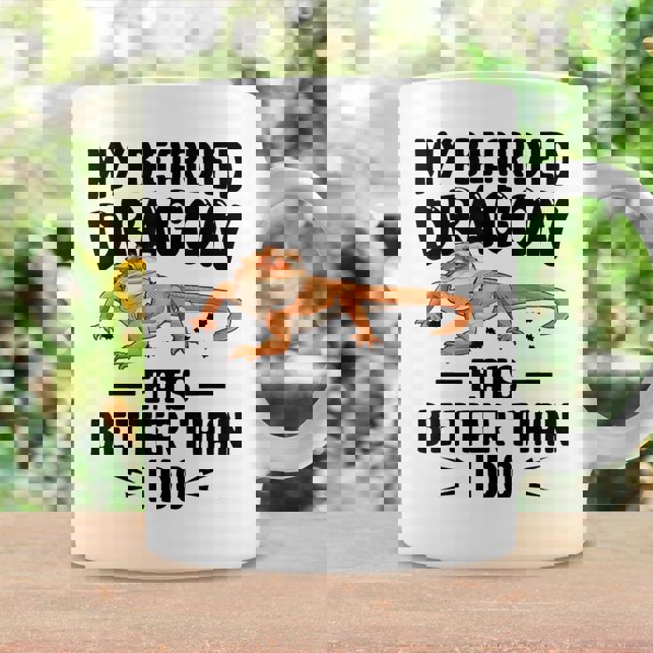 My Bearded Dragon Eats Better Than I Do トカゲ爬虫類 コーヒーマグ ギフトのアイデア