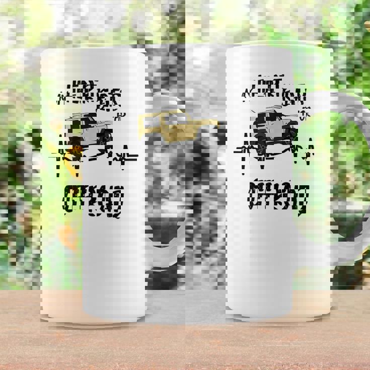 My Heart Beats For オフロード 4X4 Jb74 Gj 4Wd ファンアイボリー コーヒーマグ ギフトのアイデア