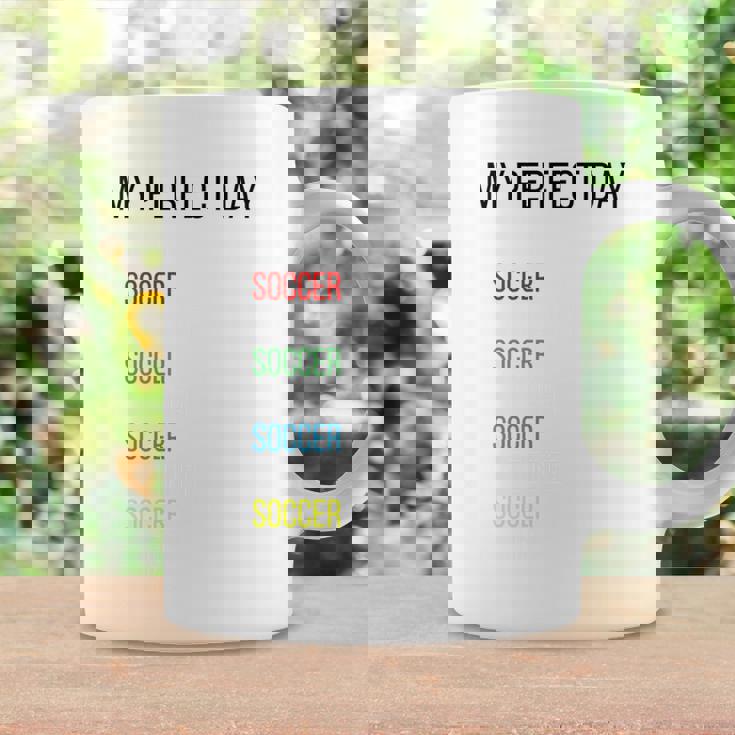 My Perfect Day、サッカー 長袖tシャツ コーヒーマグ ギフトのアイデア