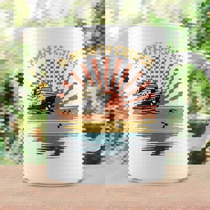 Nine Month Cruisehipunset Withharks In Ocean 長袖tシャツ コーヒーマグ ギフトのアイデア