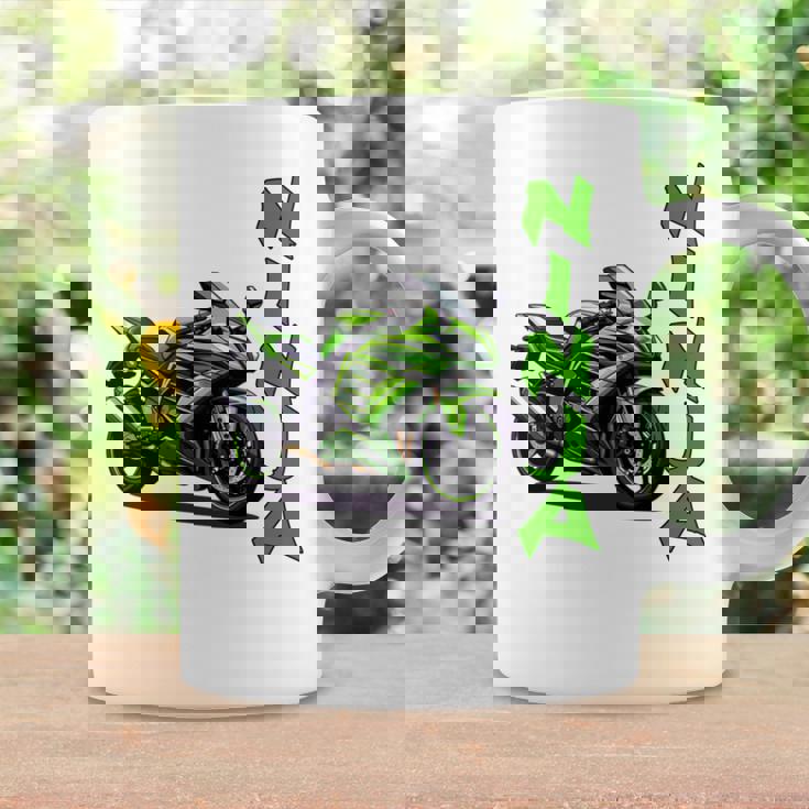 Ninjaオートバイスポーツバイク 長袖tシャツ コーヒーマグ ギフトのアイデア