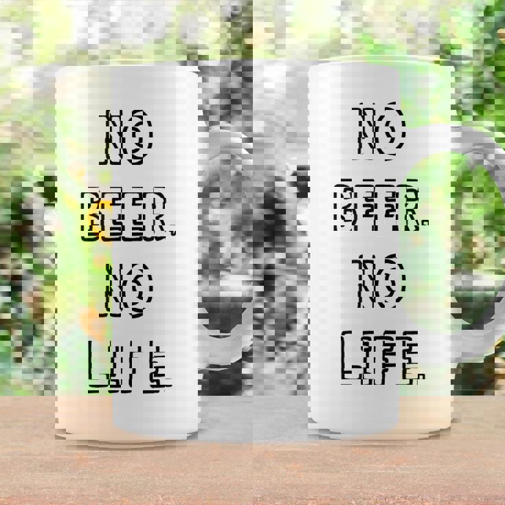 No Beer No Life ノービアーノーライフ ビール おもしろ かわいい コーヒーマグ ギフトのアイデア