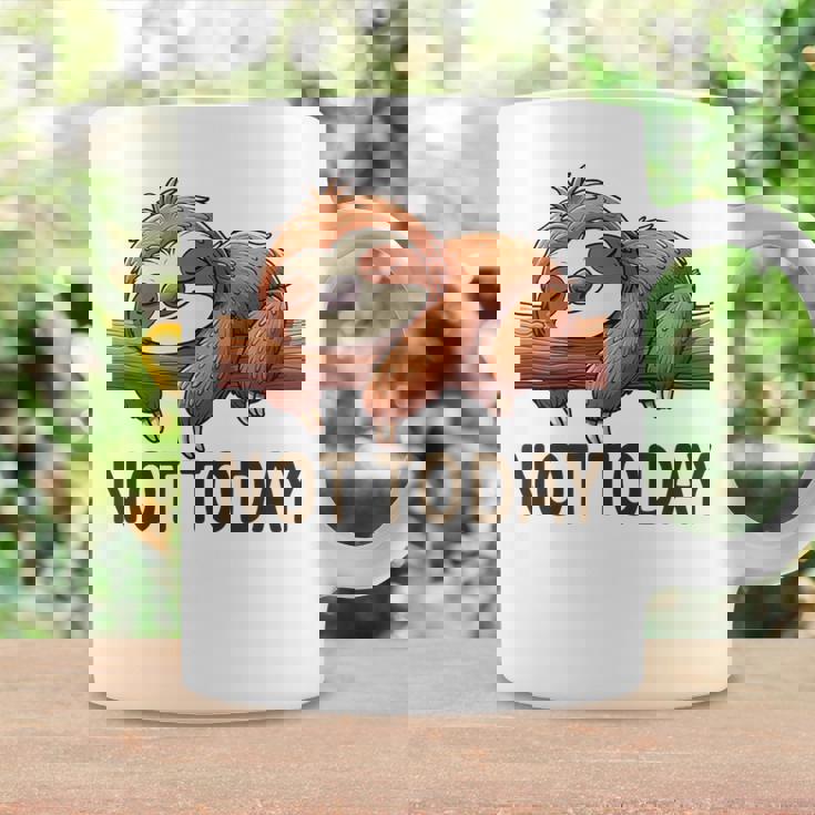 Not Todayloth 今日はナマケモノ コーヒーマグ ギフトのアイデア