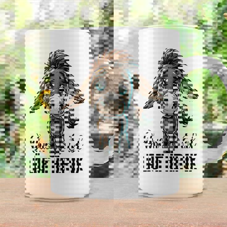 Ohne Esel Läuft Hier Nix ロバ 牧場 農業 ロバ コーヒーマグ ギフトのアイデア