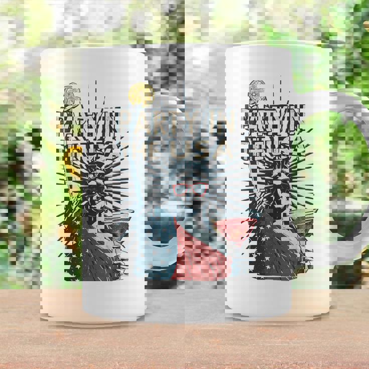 Party In The Usa 自由の女神シャツ 面白い 7月4日 コーヒーマグ ギフトのアイデア