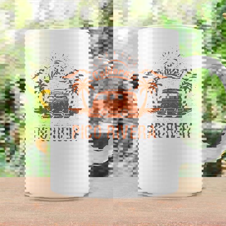 Pico Rivera Ca カリフォルニア レトロ ビンテージ サーフィン ビーチ コーヒーマグ ギフトのアイデア