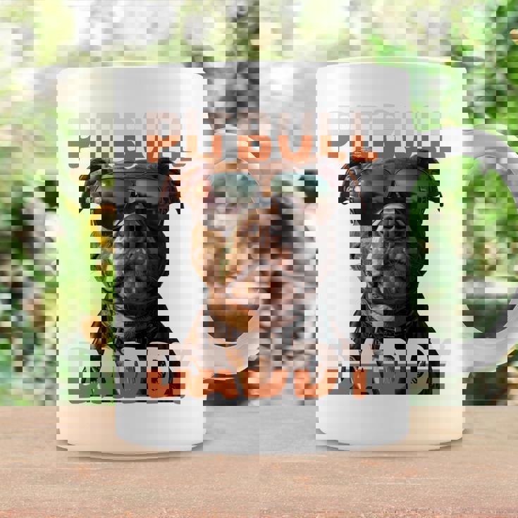 Pitbull Daddyピットブル・パパ・ヴァタータグ アメリカン・ピット・ブル・テリア・パパ 長袖tシャツ コーヒーマグ ギフトのアイデア