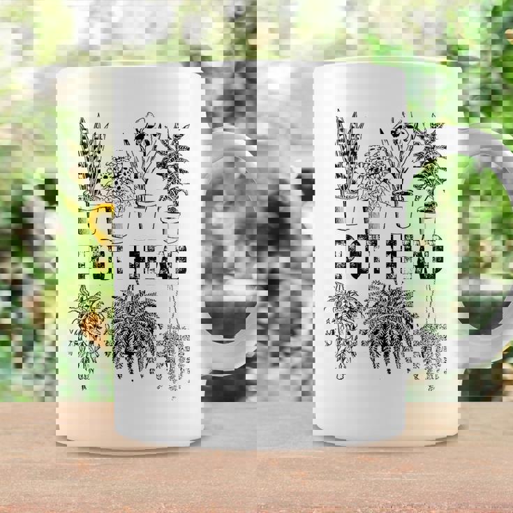 Pot Head 観葉植物 庭師 面白い 観葉植物 コーヒーマグ ギフトのアイデア