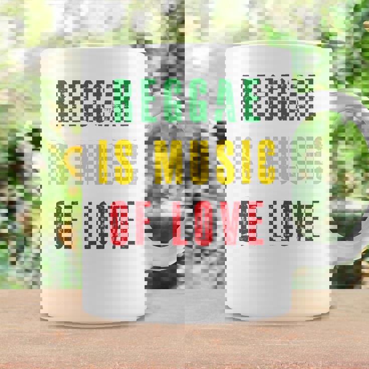 Reggae Is Music Of Love 長袖tシャツ コーヒーマグ ギフトのアイデア