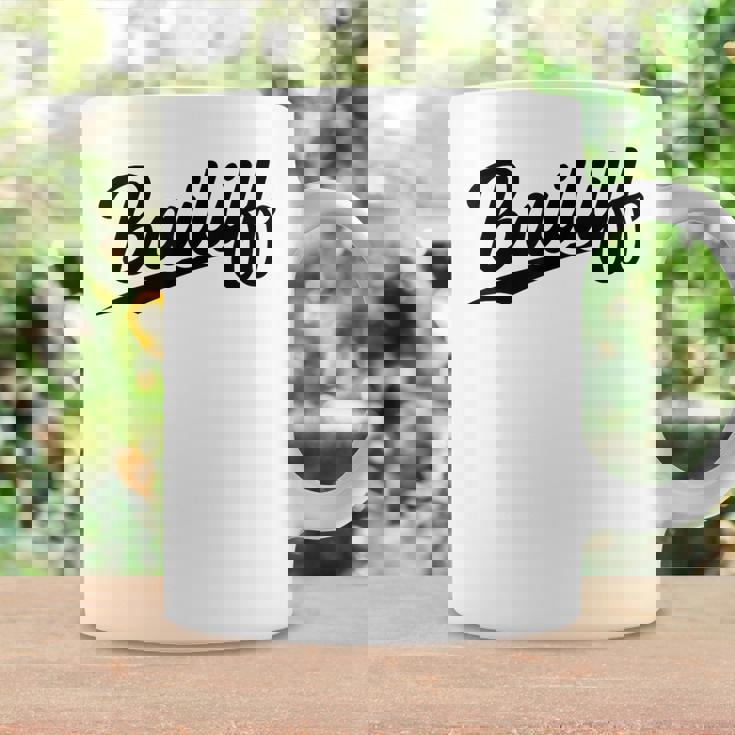 Retrowoosh Job Title Bailiff コーヒーマグ ギフトのアイデア