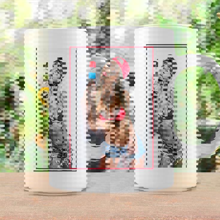 Sexy Girl グラフィックtシャツ セクシーアイスポップピンナップ 3 バックプリント コーヒーマグ ギフトのアイデア