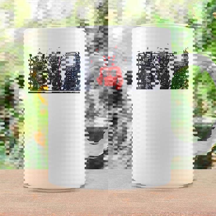 Skibidi トイレスピーカーマン カメラマン トイレ テレビマン コーヒーマグ ギフトのアイデア