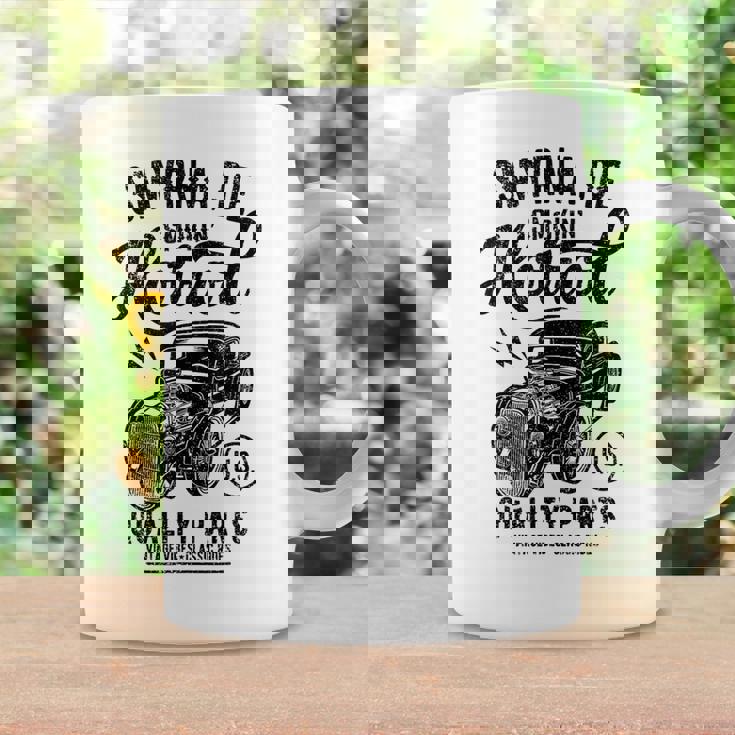 Smyrna Delaware Usa ホットロッド ビンテージスタイル カーデザイン コーヒーマグ ギフトのアイデア