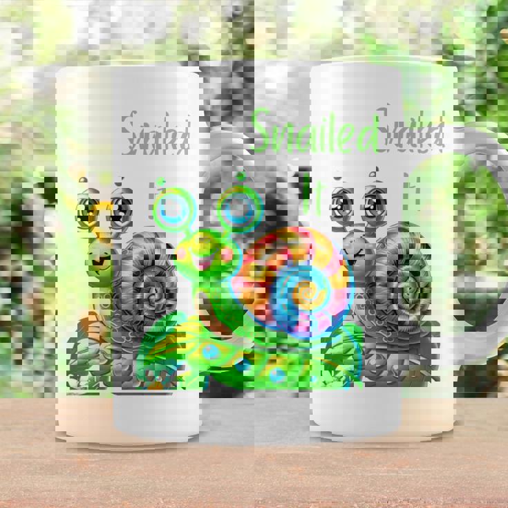 Snailed Itかわいいカタツムリ 長袖tシャツ コーヒーマグ ギフトのアイデア