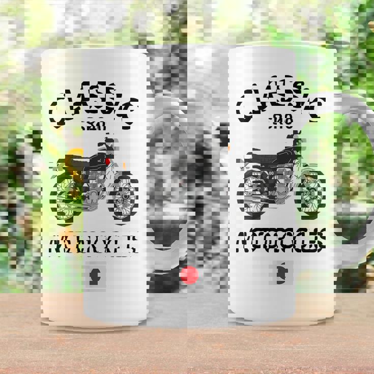 Sr400 ブラックスポーク クラシックバイク モーターサイクリスト オートバイ コーヒーマグ ギフトのアイデア