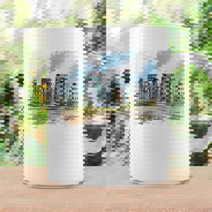 Stonehenge イギリス土産 ストーンヘンジ。 長袖tシャツ コーヒーマグ ギフトのアイデア