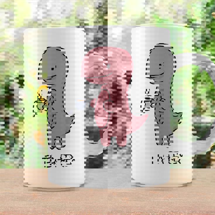 Tea Rex ユーモラスパン。 コーヒーマグ ギフトのアイデア