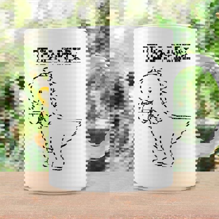 Tea-Rex おもしろドリンクグラフィック コーヒーマグ ギフトのアイデア