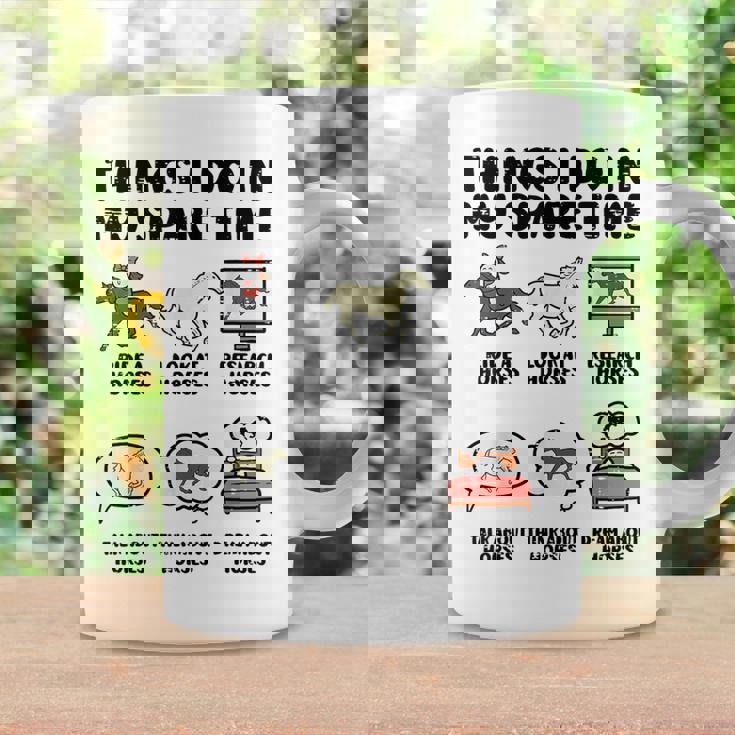 Things I Do Mypare Time 馬 面白い 乗馬 メンズ レディース コーヒーマグ ギフトのアイデア
