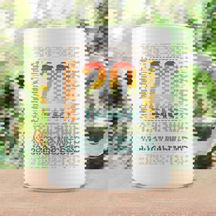 Together 20 Years Forever To Go 結婚20周年記念 コーヒーマグ ギフトのアイデア