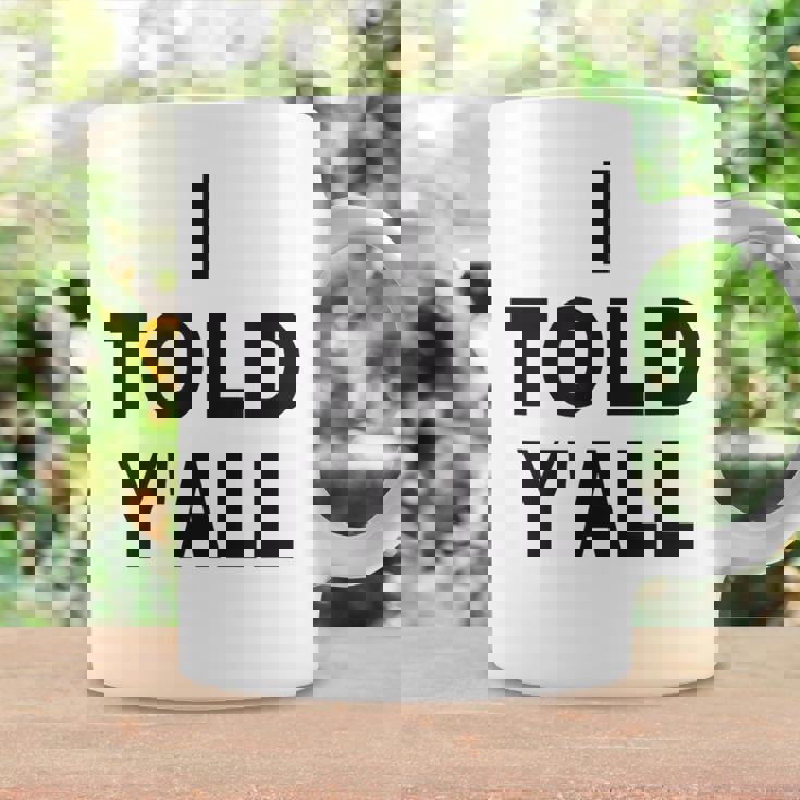 I Told Ya Y'all Told Youoarcasm テニスエディション クールズ コーヒーマグ ギフトのアイデア