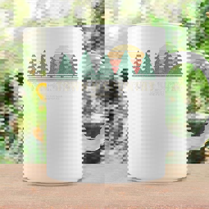 Town Country Mo ビンテージスローバックtシャツ レトロ70年代デザイン コーヒーマグ ギフトのアイデア