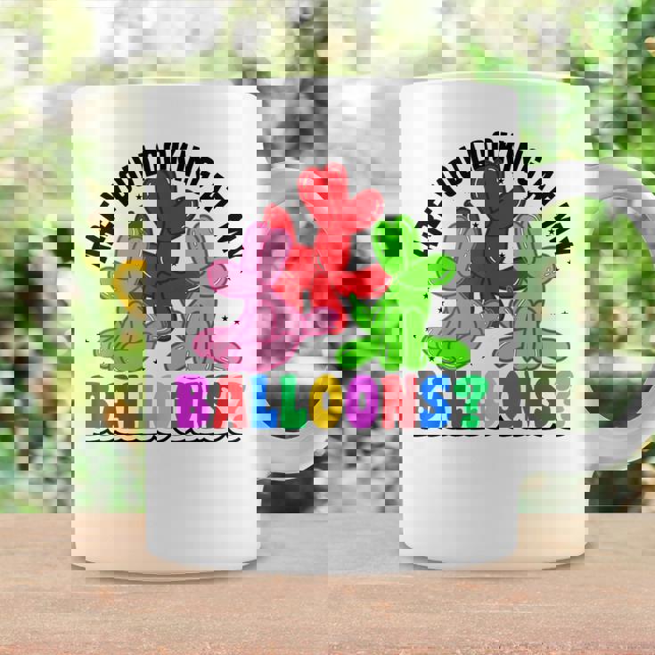 Twisting Balloon バルーンツイスト アート バルーンモデリング コーヒーマグ ギフトのアイデア