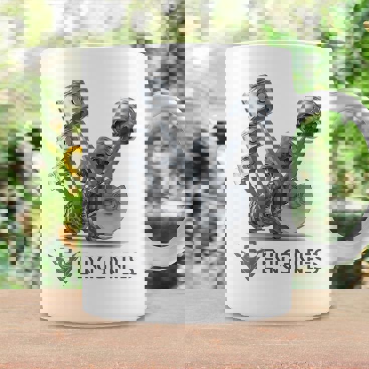 V8 エンジン コーヒーマグ ギフトのアイデア