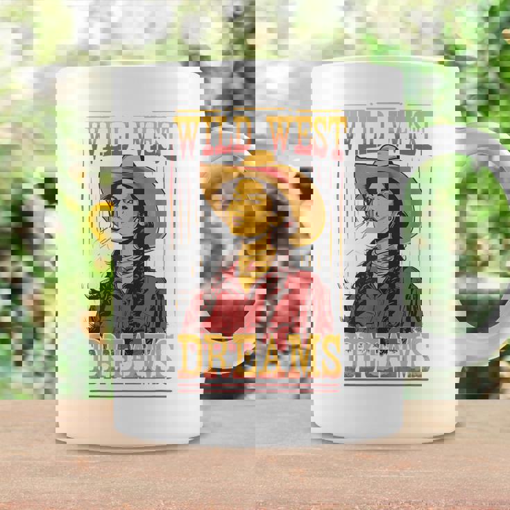 Wild West Dreams Country Western Cowgirl Rodeo グラフィック コーヒーマグ ギフトのアイデア