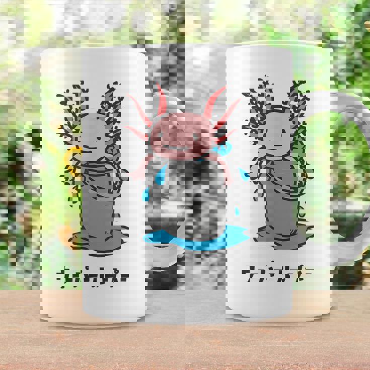 Wooper-Muper メキシカンサラマンダー アフロヘッド かわいい 面白い キッズ コーヒーマグ ギフトのアイデア