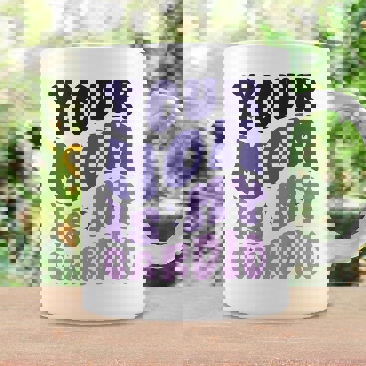 Your Mom Is My Cardio On Back 母の日 レディース メンズ コーヒーマグ ギフトのアイデア