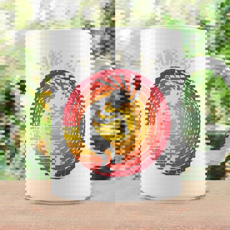 Yuma アリゾナ ダンシング ココペリ アンティーク調デザイン 長袖tシャツ コーヒーマグ ギフトのアイデア